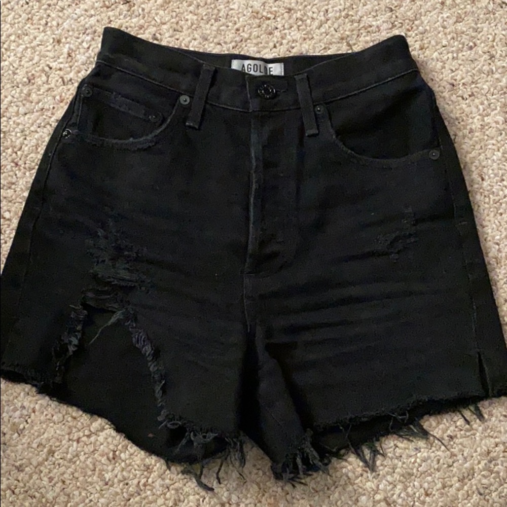 Agolde Ultra High Rise Dee Shorts